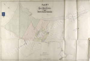 Historic inclosure map of Ripon 1858, Plan 1